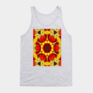 Beautiful autumn leaves pattern. Tank Top